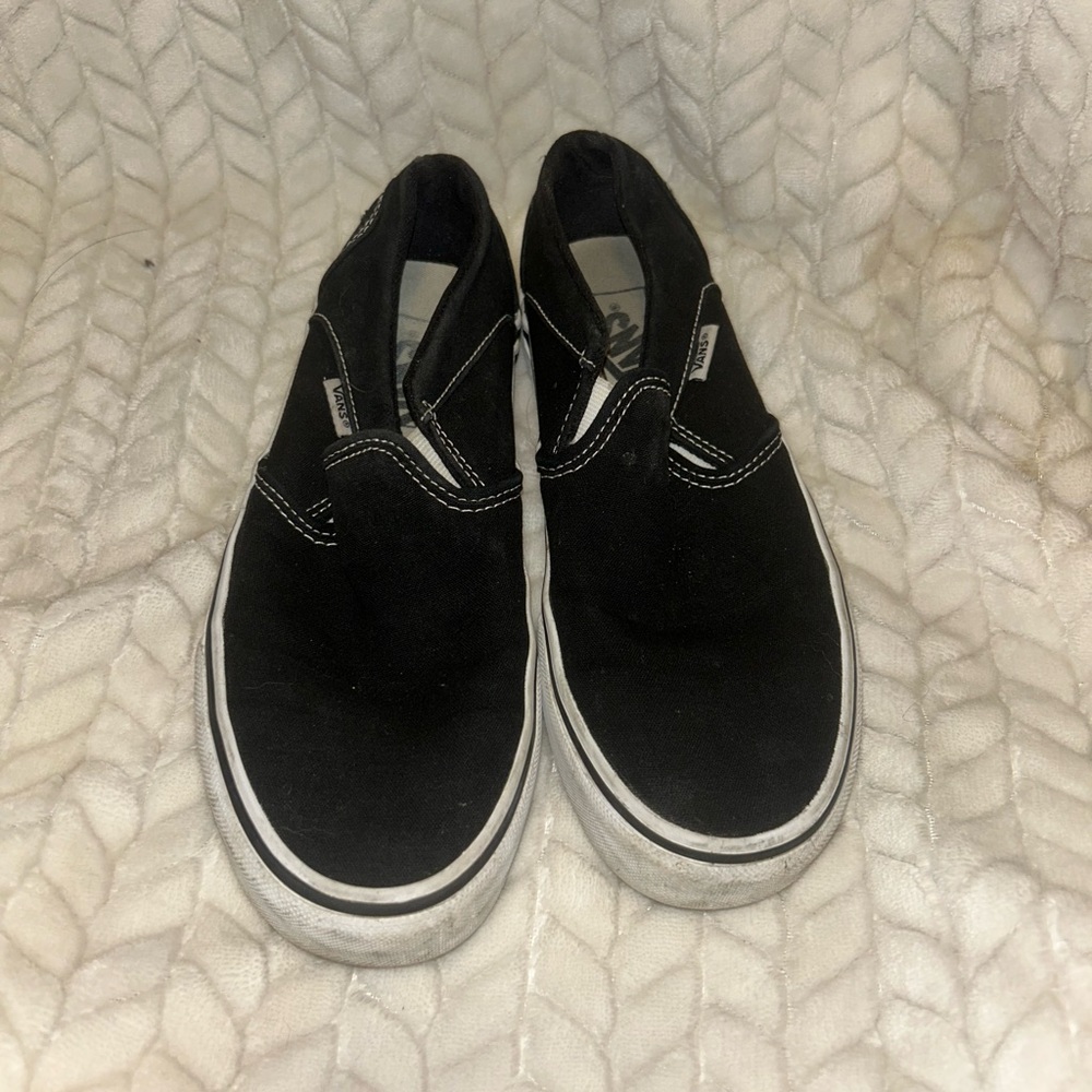 Vans woman’s Black Slip-On Shoes